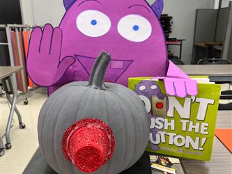 Dont push the button pumpkin